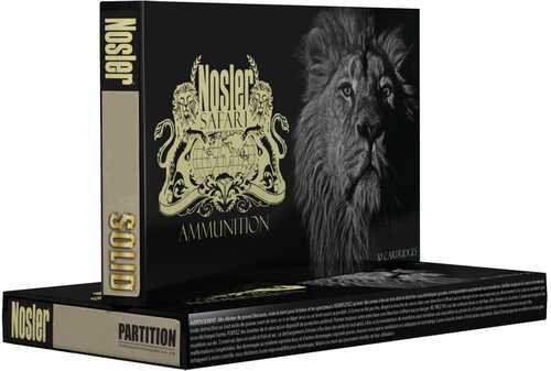Nosler .470 NE 500gr Solid Rifle Ammo 2300fps 10rd Box