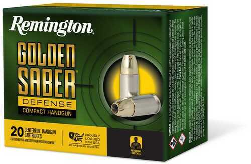 Remington Golden Saber Defense 10mm Auto – Reliable Brass Jacket Hollow Point Ammunition