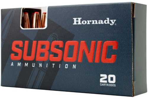 Hornady Subsonic 45 70 Gov 410 Gr Sub X Ammo 20 Rounds