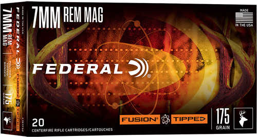 Federal Fusion 7mm PRC 175 Grain Soft Point Ammo 20 Rounds