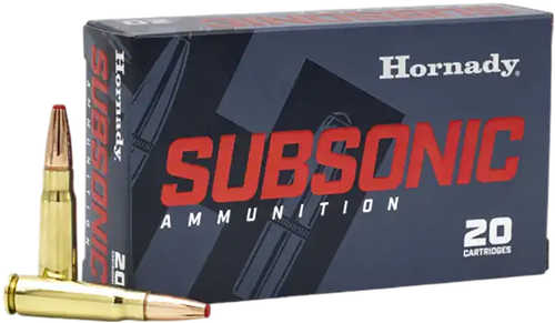 Hornady Subsonic 762x39mm 255 Gr Sub X Ammo 20 Round Box