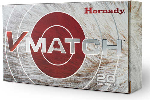 Hornady V Match 22 ARC 62 Gr ELD VT Ammo 20 Per Box