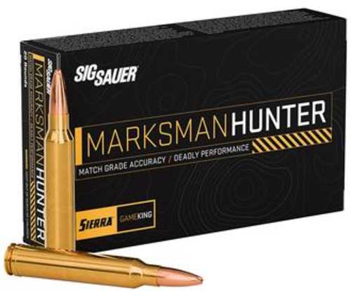 Sig Sauer E3WMGK16520 Marksman Hunter 300Wm 165Gr 20 Per Box/10 Case