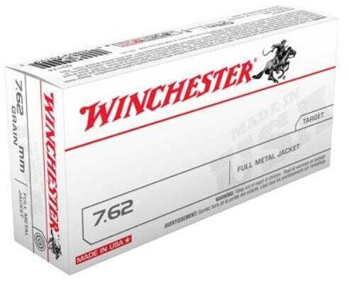 7.62 NATO Winchester 147 Grain FMJ Ammo 20 Rounds Pack