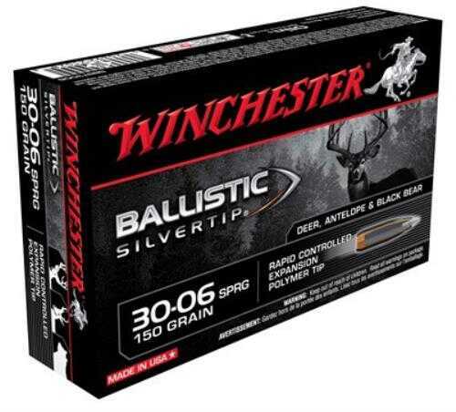 Winchester 30-06 150gr Ballistic Tip Ammo, 20 Rounds
