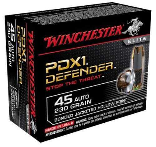 Winchester Supreme Elite Bonded PDX1 – FBI Approved Terminal Ballistics