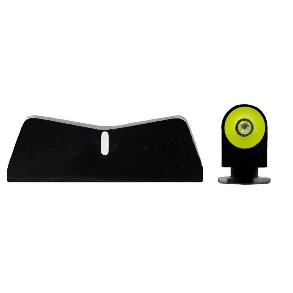 Xs Sight Systems Optics|Night Sights Xs Sight Systems  XS Sight DXW2 Big Dot Sight for Glock 17 19 22-24 26 27 31-36 38 - Yellow
