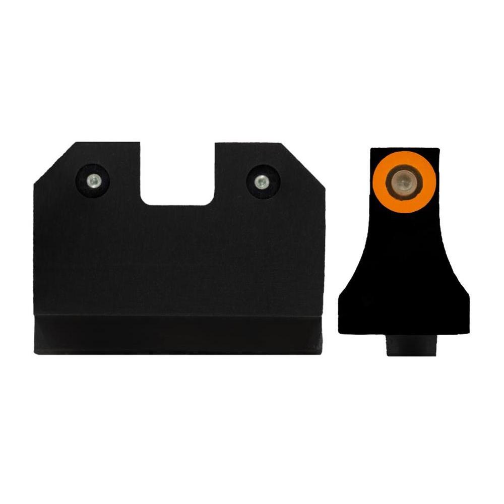Xs Sight Systems Optics|Suppressor Height Sights Xs Sight Systems  XS Sight R3D Night Sights for Glock Suppressor 17 19 22-24 26 27 31-36 - Orange