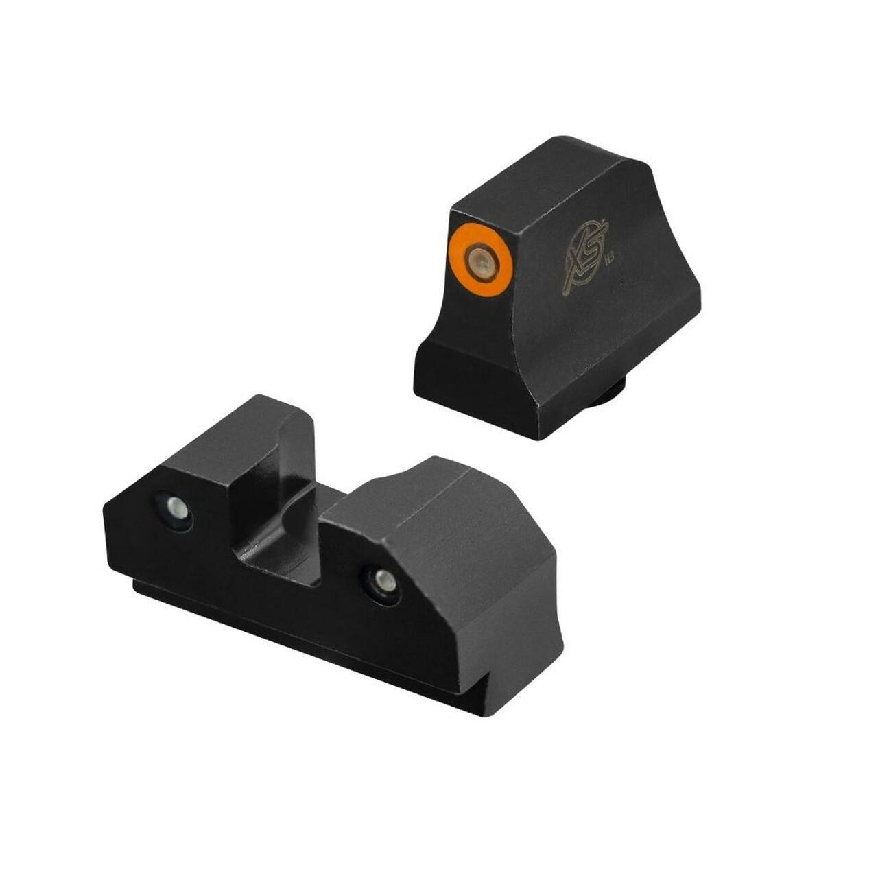 Xs Sight Systems Suppressor Height Sights Xs Sight Systems  XS Sights R3D Night Sights Orange For Glock Suppressor/RMR Height 42 43 43x & 48