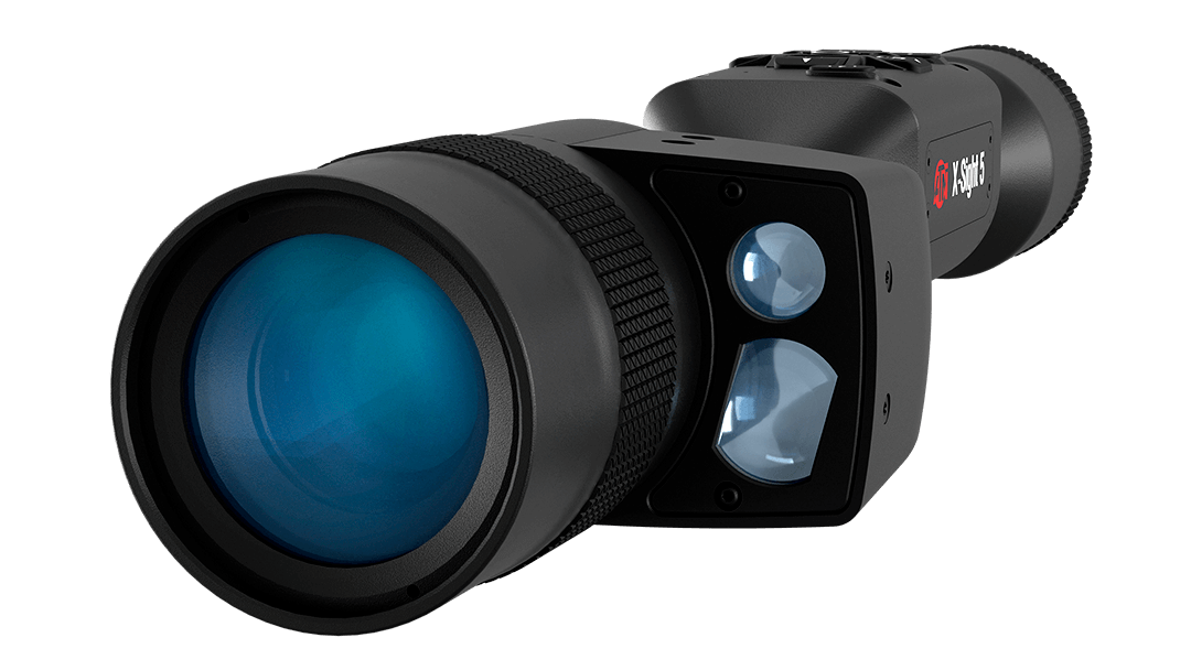 American Technologies Network Night Vision Rifle Scopes American Technologies Network ATN X-Sight 5 LRF 3-15x UHD Smart Day/Night Hunting Rifle Scope With Gen 5 Sensor