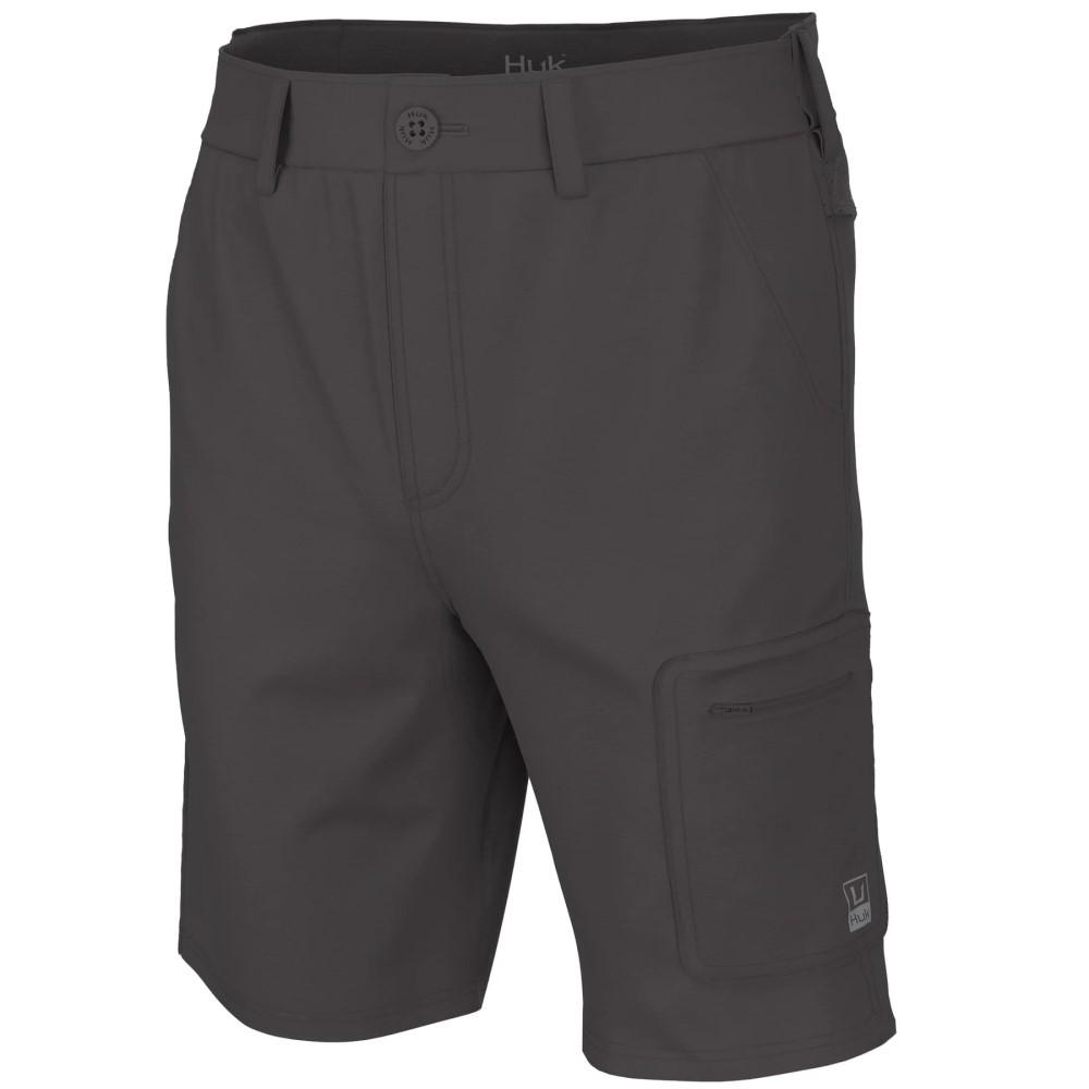 HUK Shorts|Clothing &amp; Footwear HUK Huk Next Level 10.5" Shorts Iron 2XL
