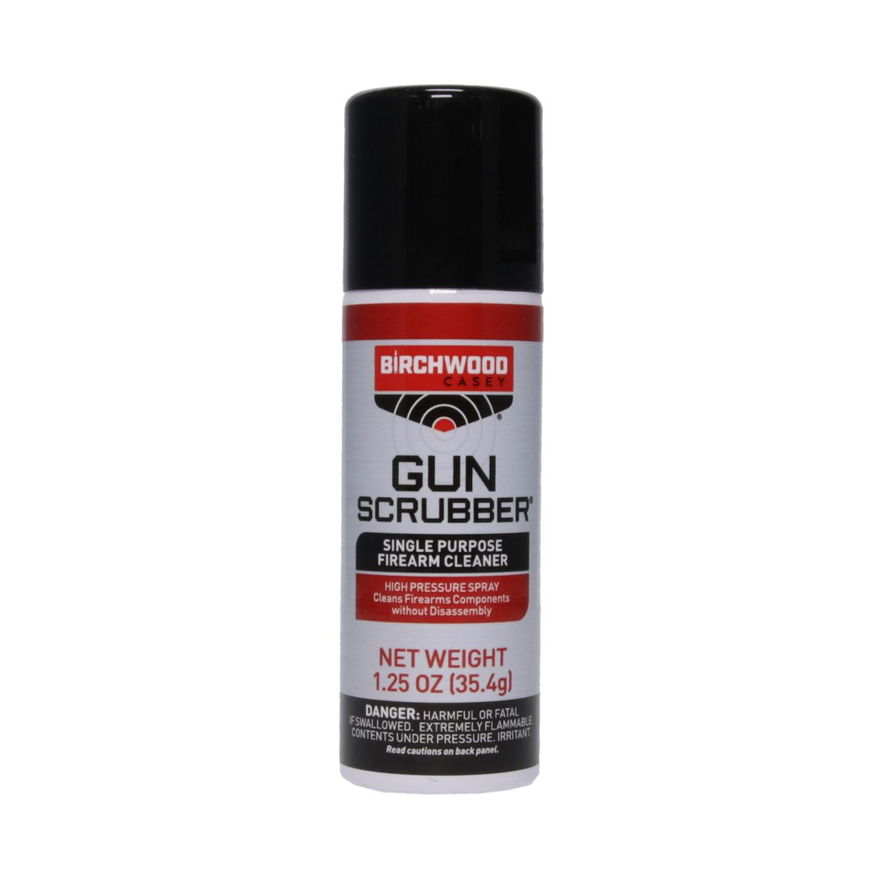 Birchwood Casey Gun Oils &amp; Gun Cleaning Solvents Birchwood Casey Birchwood Casey Gun Scrubber Single Purpose Firearms Cleaner - 1.25oz Aerosol