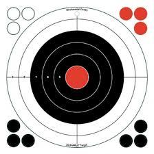 Birchwood Casey Paper Targets Birchwood Casey BIRCHWOOD CASEY STICK-A-BULL 12in ADHESIVE BULLS-EYE - 5 TARGETS