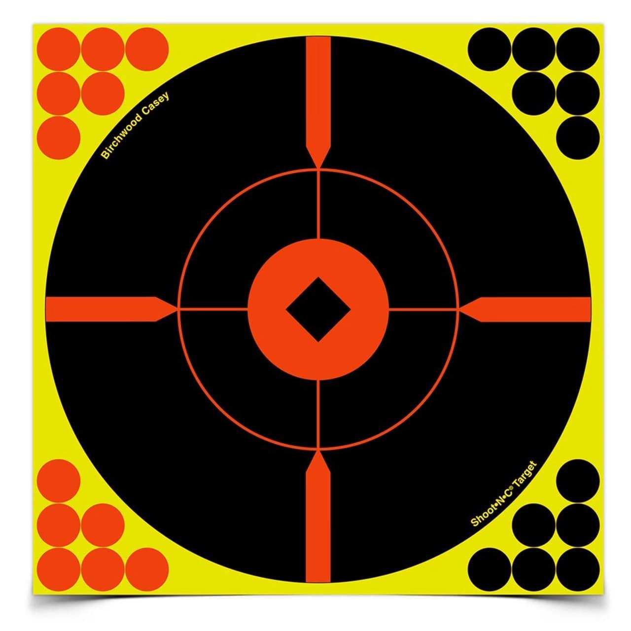 Birchwood Casey Paper Targets Birchwood Casey Birchwood Casey Shoot-N-C Bull's Eye BMW Targets 12" 100/ct