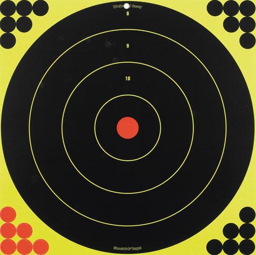 Birchwood Casey Shooting|Paper Targets Birchwood Casey Birchwood Casey Shoot-N-C Bull 17.25" Bull's-eye Paper Targets 12/ct