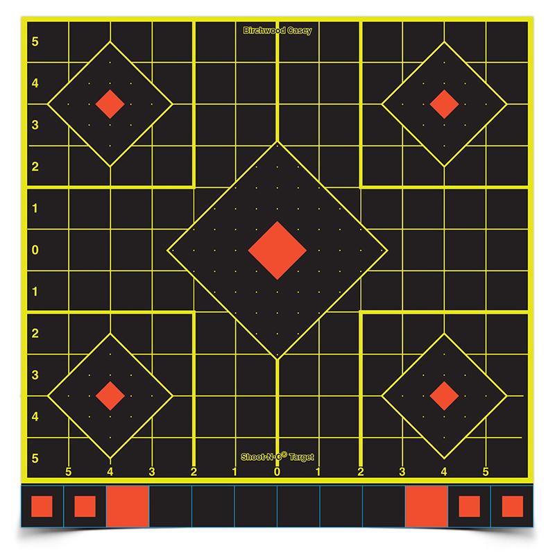 Birchwood Casey Paper Targets Birchwood Casey Birchwood Casey SHOOT-N-C 12" Sight-In Target - 5/ct