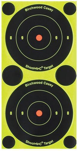 Birchwood Casey Paper Targets Birchwood Casey Birchwood Casey Shoot-N-C 3" Bull's Eye Targets