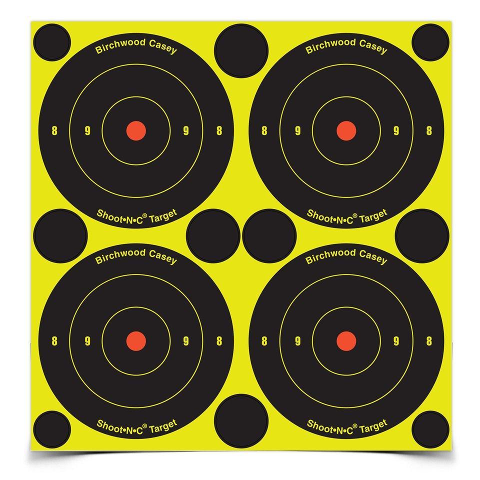 Birchwood Casey Paper Targets Birchwood Casey Birchwood Casey Shoot-N-C 3" Bull's Eye Targets 240/ct