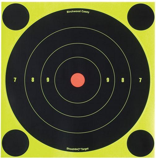 Birchwood Casey Paper Targets Birchwood Casey Birchwood Casey Shoot-N-C 8" Bull's Eye Targets