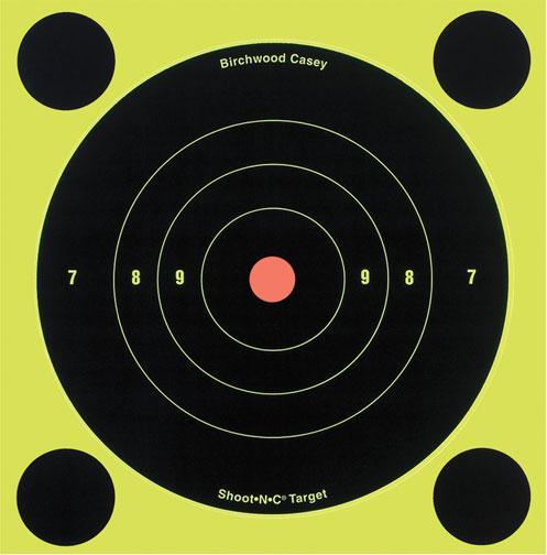 Birchwood Casey Paper Targets Birchwood Casey Birchwood Casey Shoot-N-C 8" Bull's Eye Targets