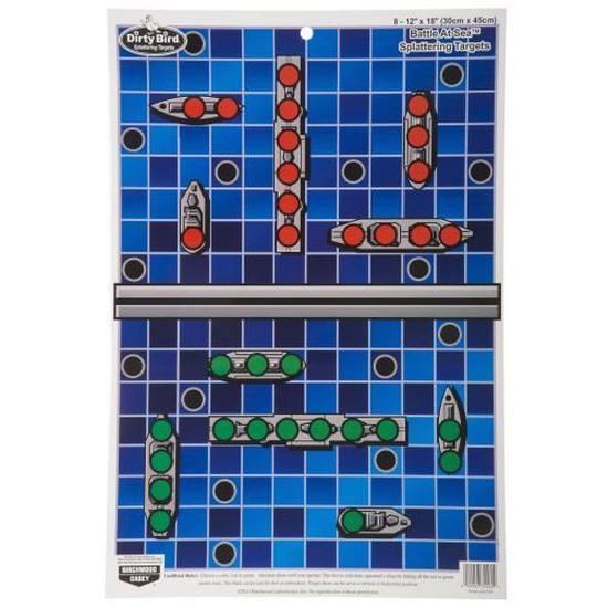 Birchwood Casey Paper Targets Birchwood Casey Birchwood Casey Dirty Bird Battle at Sea Game Target - 12" X 18" 8/Pack