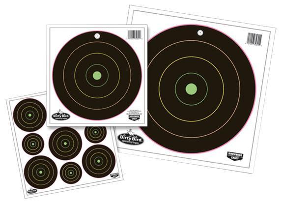 Birchwood Casey Paper Targets Birchwood Casey Birchwood Casey Dirty Bird Multi-Color Splattering Targets 12" Target - 10 Targets