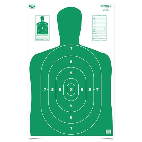 Birchwood Casey Paper Targets Birchwood Casey Birchwood Casey EZE-Scorer Paper Targets 23" x 35" BC27 Green 100/ct