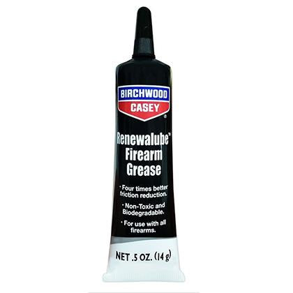 Birchwood Casey Gun Oils &amp; Gun Cleaning Solvents Birchwood Casey Birchwood Casey Renewalube Bio Firearm Grease 050 ounce tube