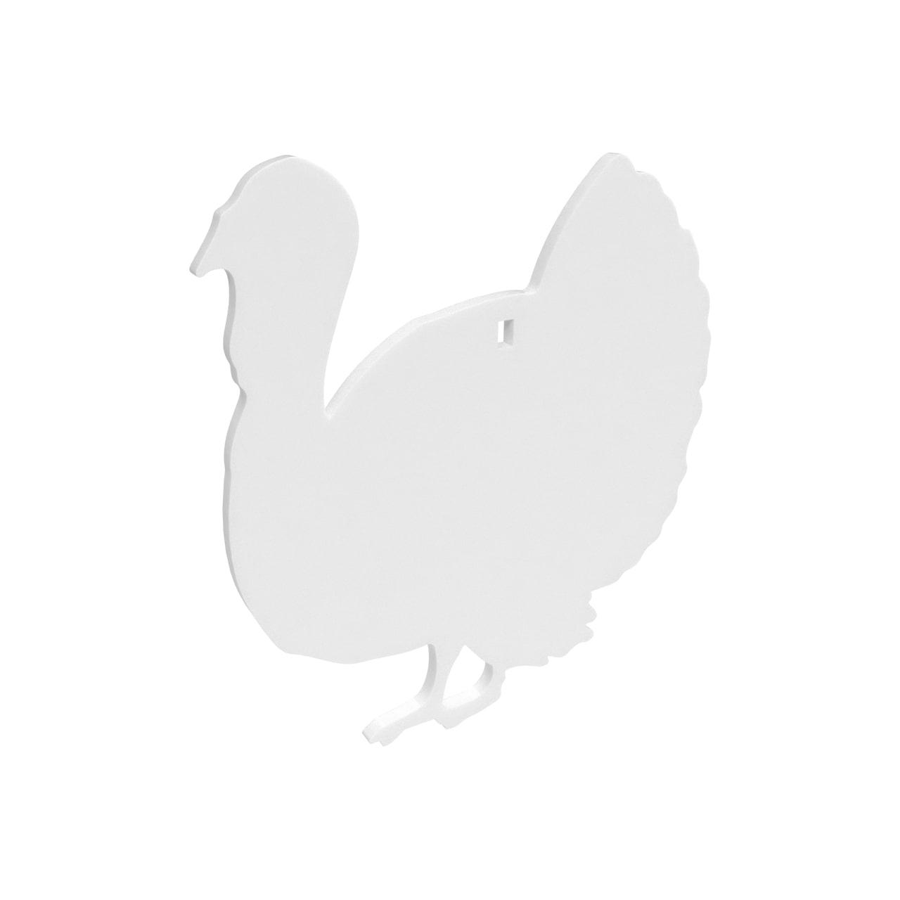 Birchwood Casey Steel Targets Birchwood Casey Birchwood Casey AR500 3/8" Steel 1 Hole Animal SiLeft Handouette Target - Turkey 1/ct