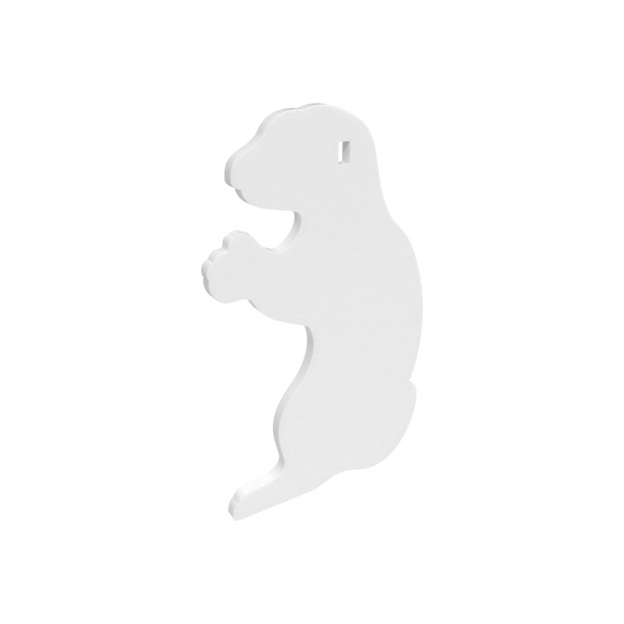 Birchwood Casey Steel Targets Birchwood Casey Birchwood Casey AR500 3/8" Steel 1 Hole Animal SiLeft Handouette Target - Gopher 1/ct