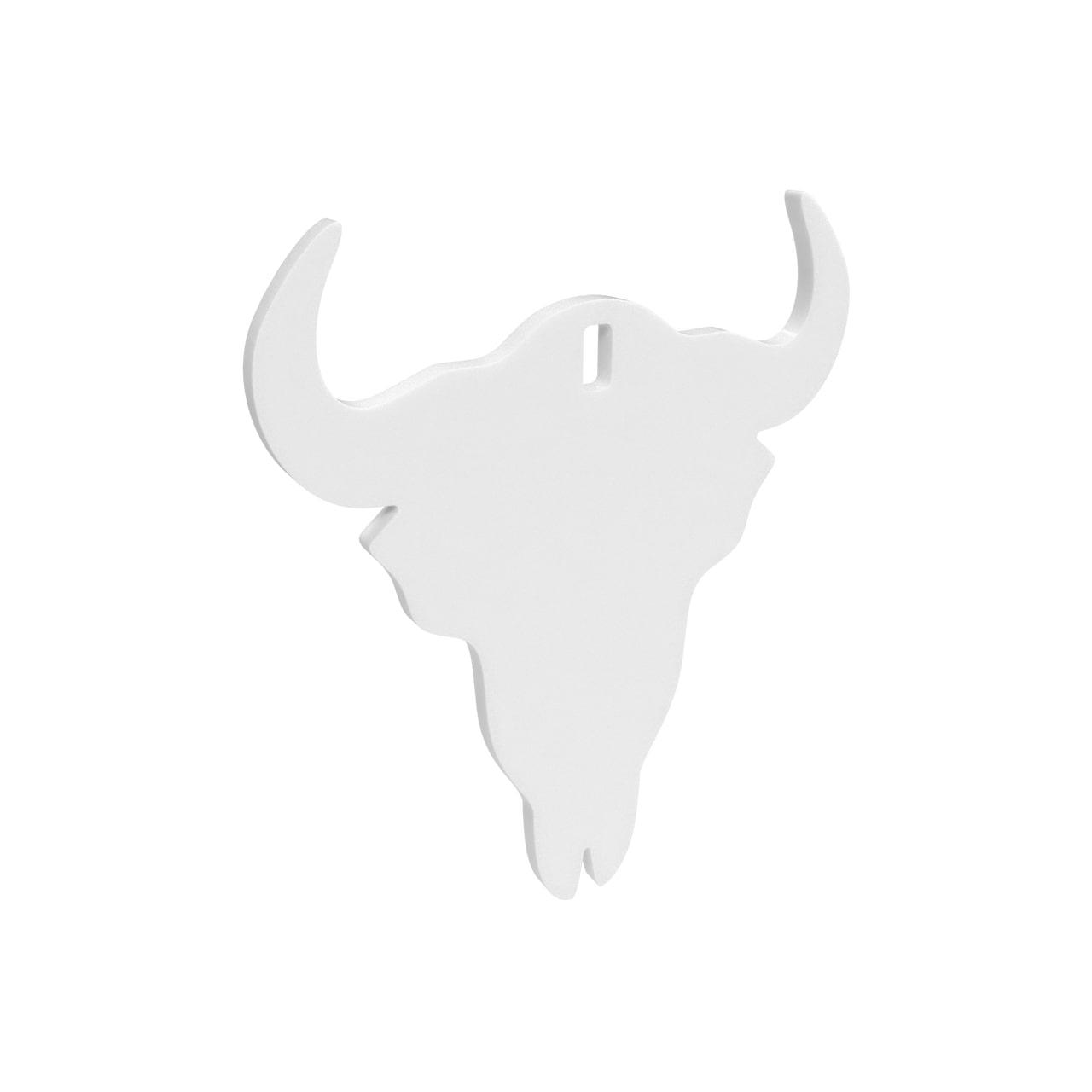 Birchwood Casey Steel Targets Birchwood Casey Birchwood Casey AR500 3/8" Steel 1 Hole Animal SiLeft Handouette Target - Skull 1/ct