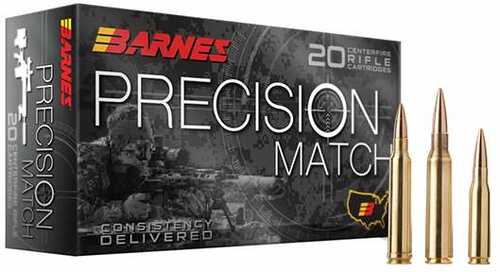 Barnes 223 Remington 77 Grain Open Tip Match Ammo, 20 Rounds