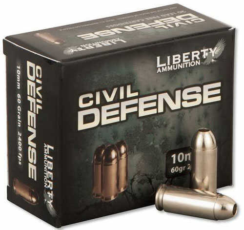 Liberty 10MM 60 Grain Hollow Point – Superior Self Defense Performance