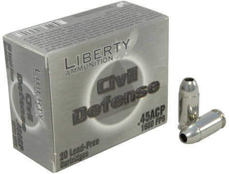 Liberty Ammo 45 Colt 78 Grain Hollow Point – High Velocity Self-Defense Round