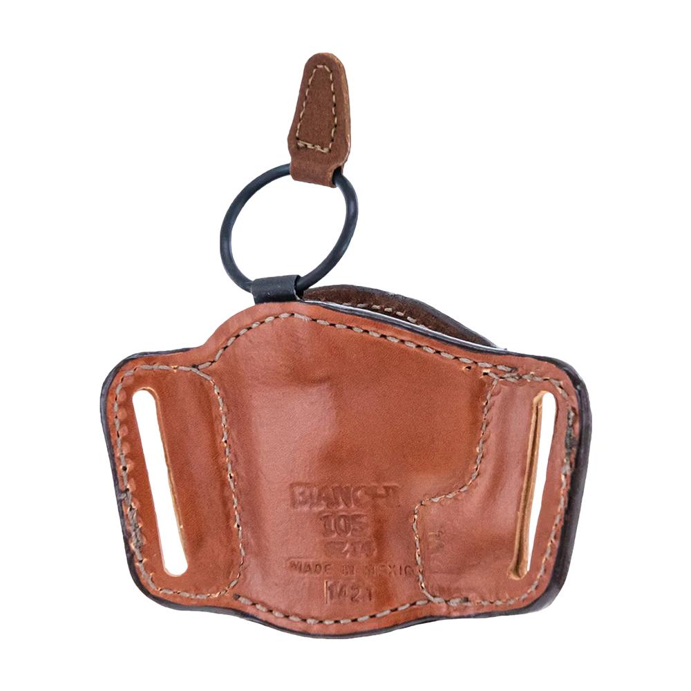 Bianchi Gun Holsters Bianchi Bianchi 105 Minimalist Belt Slide Holster for Glock 17/19/20/21 Tan Left Hand