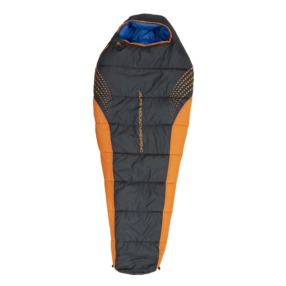 ALPS Brands Sleeping Bags ALPS Brands Alps Mountaineering Blaze 0° Regular Sleeping Bag 32x80 Charcoal/Orange