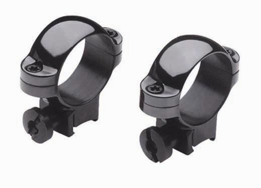 Burris Scope Rings Burris Deluxe Solid Steel 22 Rings 1" Medium 0.80 Actual Height - Matte