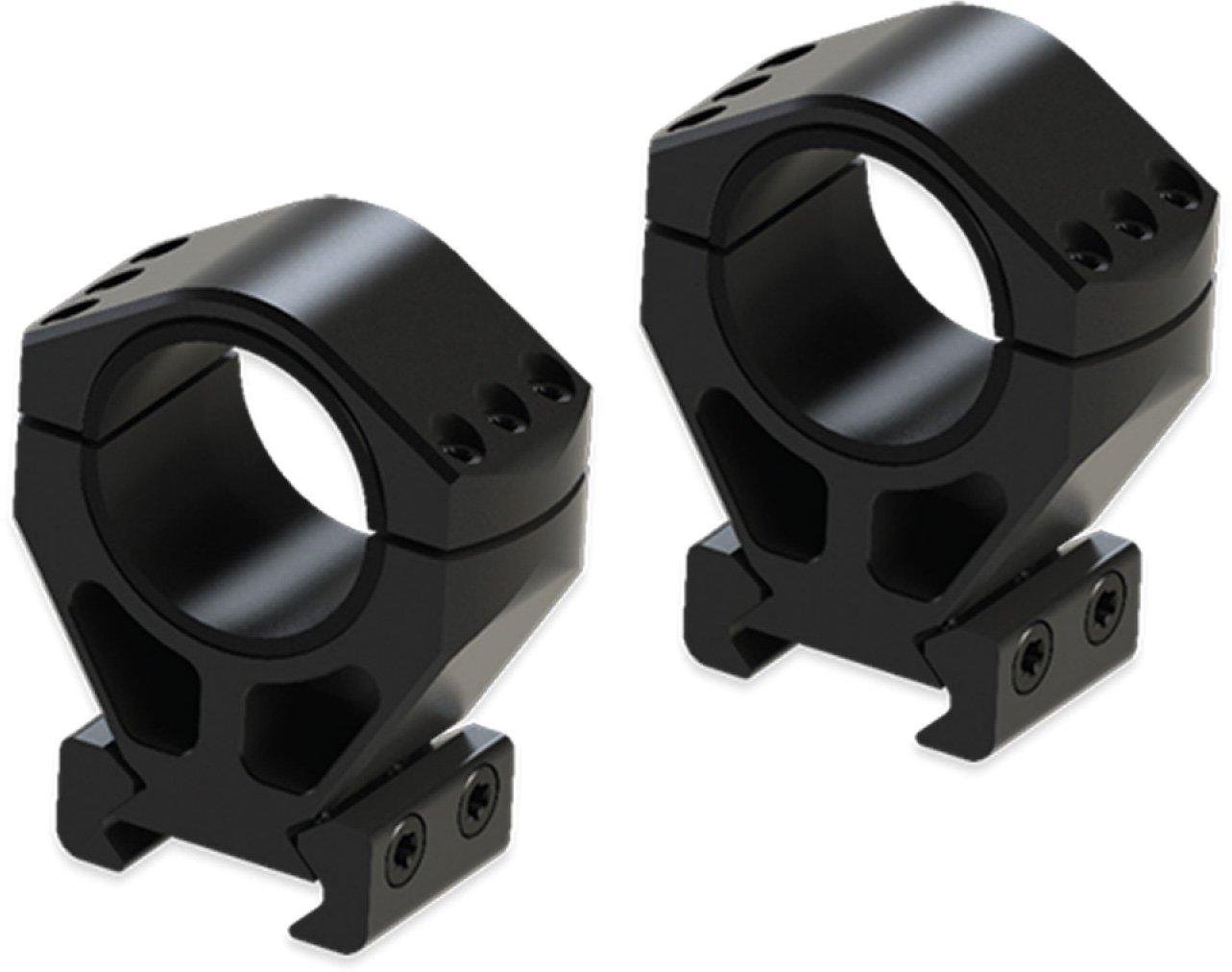 Burris Scope Rings Burris Steel XTR Signature Scope Ring Set with Pos-Align Offset Inserts 30mm 150" Height - Matte