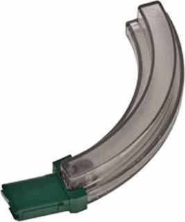 Champion Gun Parts|Rifle Magazines Champion Ruger 10/22 Steel Lip Metal Head Magazine Single Stack Clear Polymer 25/rd