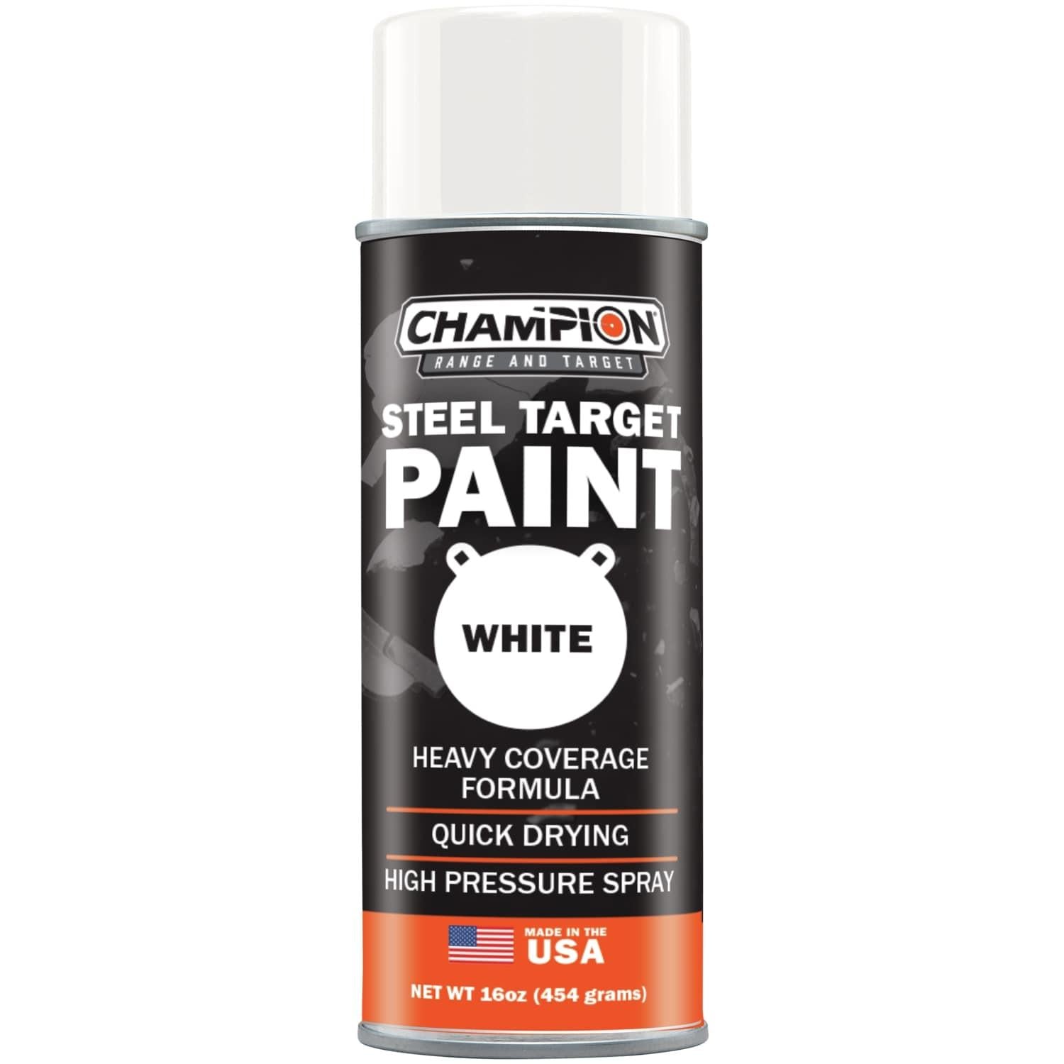 Champion Steel Targets ChampionAR500 Steel Spray Paint 16oz White