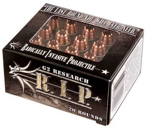 G2 Research 9mm Luger R.I.P. Ammo – Radically Invasive Projectile for Personal Protection