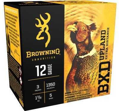 12 Gauge Browning 25 Rounds 3 Inch 1 5 Eighth Oz Nickel Five