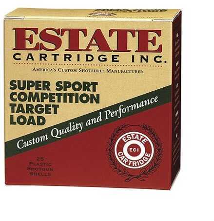 Estate SuPer Sport 12 Gauge Target Load 25 Rounds Ammo