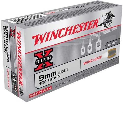 Winchester 9mm Luger 124 Grain Soft Point – Cleaner Shooting Experience