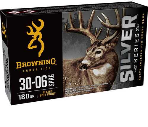 Browning 30-06 180 Gr Plated Soft Point Ammo - 20 Rounds
