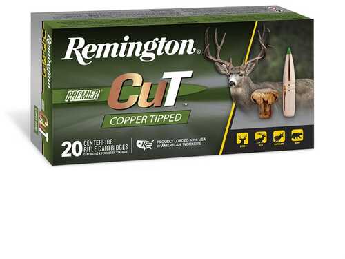 Remington Ammunition R22345 Premier Cut 300WinMag 180Gr 20 Per Box/10 Case