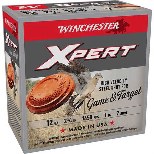 Super-X XPERT High Velocity Steel 12 Gauge Ammo #7 1oz