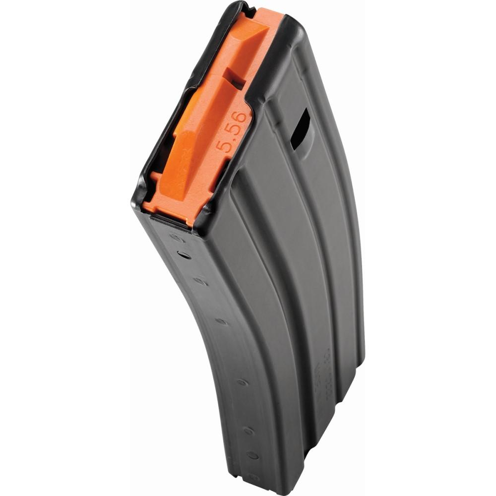 C Products Defense Rifle Magazines C Products Defense  DuraMag Rifle Magazine Black With  Orange Follower 5.56/300blk 30 Round
