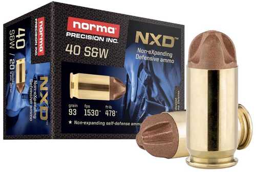 Norma Ammunition NXD 40 S&W 180 Gr – Innovative Terminal Performance