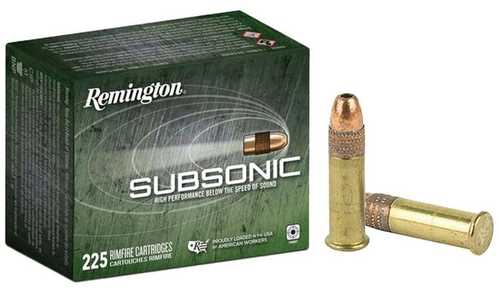 Remington Subsonic Rimfire 22 LR 40 Gr Hollow Point - Superior Stealth and Consistency
